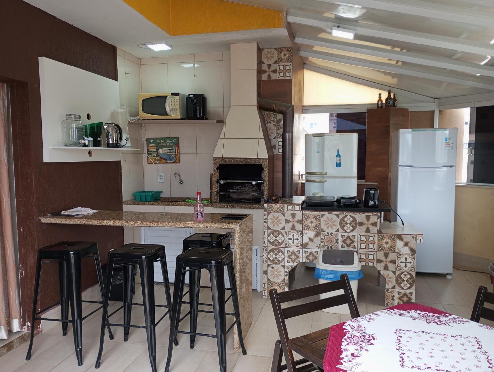 Linda Cobertura duplex compartilhada a duas quadras do mar Itapema Exterior foto